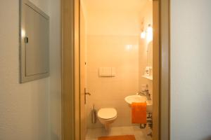 Koupelna v ubytování Appartment Plottenbäck