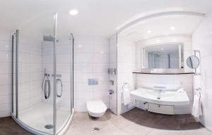 Koupelna v ubytování Best Western Plus Palatin Kongresshotel