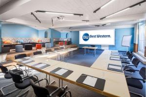 Der Geschäftsbereich oder Konferenzraum in der Unterkunft Best Western Hotel Brunnenhof