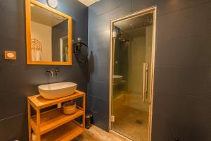 Koupelna v ubytování Pandora Spa Lille