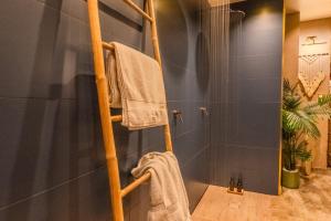 Koupelna v ubytování Pandora Spa Lille