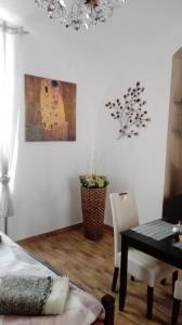 Posteľ alebo postele v izbe v ubytovaní Apartment Jakubská 676