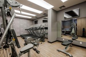 Gimnasio o instalaciones de fitness de Hotel Atlantico Prime