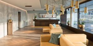 Khu vực ghế ngồi tại Hotel Kettenbrücke