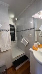Koupelna v ubytování B&B Nord Sud