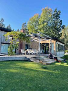 Zahrada ubytování Modern house with lakeview - near town and nature