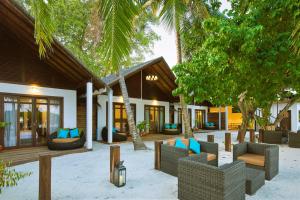 Zahrada ubytování Beach Hotel Dhigurah