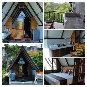 ゴールにあるHideout Galleの小屋絵図