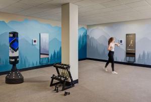 Fitness centrum a/nebo fitness zařízení v ubytování Hyatt Regency Lake Tahoe Resort, Spa & Casino
