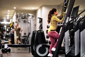 Fitness centrum a/nebo fitness zařízení v ubytování Hyatt Regency Lake Tahoe Resort, Spa & Casino