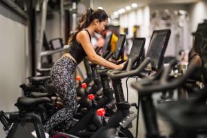 Fitness centrum a/nebo fitness zařízení v ubytování Hyatt Regency Lake Tahoe Resort, Spa & Casino