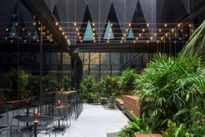 悉尼西部古玩系列希尔顿酒店餐厅或其他用餐的地方