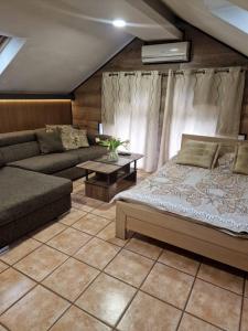 Posezení v ubytování Guest House Maja