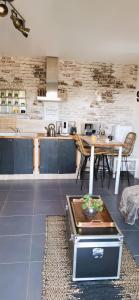 Nhà bếp/bếp nhỏ tại mer et montagne