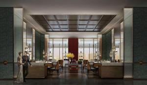 Hilton Taipei Sinban 휴식 공간