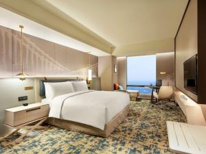 Hilton Taipei Sinban TV 또는 엔터테인먼트 센터