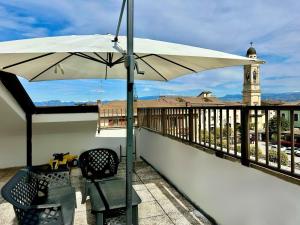 Balkón nebo terasa v ubytování Catullo Loft Near Verona