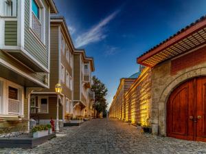 O edifício em que o hotel se localiza