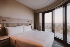 Hilton Swinoujscie Resort And Spa客房内的一张或多张床位