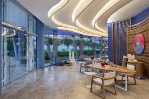 Uma área de estar em Susona Bodrum, LXR Hotels & Resorts