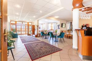 Istumisnurk majutusasutuses Garni Hotel Gavurky