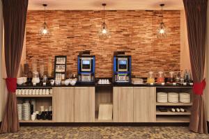 DoubleTree by Hilton Lyon Eurexpo & Spa的咖啡和沏茶工具