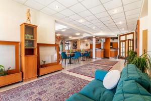 Istumisnurk majutusasutuses Garni Hotel Gavurky