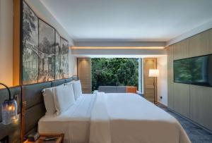Kwetu Nairobi, Curio Collection By Hilton客房内的一张或多张床位