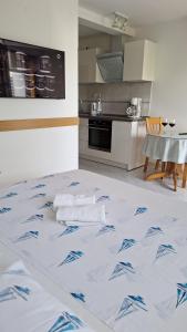 Kuchyň nebo kuchyňský kout v ubytování Apartmani I & J Šerić