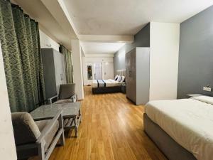 Postelja oz. postelje v sobi nastanitve Hotel new # Link Way # Near Zing bus stand