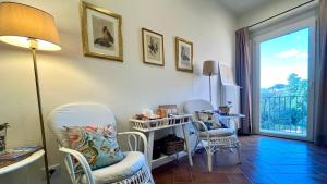 Posezení v ubytování Castelfiore + 36 fotografií