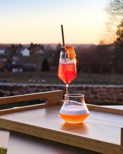 Nápoje v ubytování Château du Theil