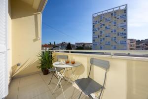 Balkón nebo terasa v ubytování Apartment Apinelo