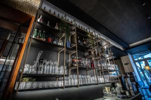 Lounge nebo bar v ubytování Hotel Stadt Wien