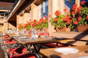 Veitingastaður eða matsölustaður á Hotel Spitzhorn Superieur