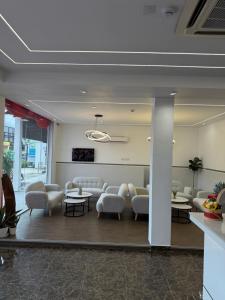 Winn's Hotel Bentong的休息区