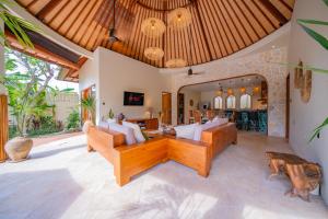 Χώρος καθιστικού στο Luxury Balinese Oasis with private pool - 2 BR