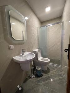 Koupelna v ubytování Özdemir Otel Datça