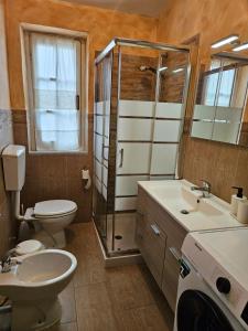 Koupelna v ubytování La Casetta Cannigione