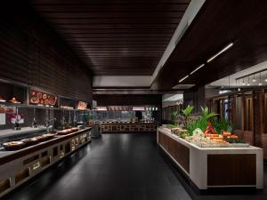文昌鲁能希尔顿酒店餐厅或其他用餐的地方