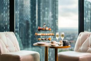 Nápoje v ubytování Hilton Manchester Deansgate