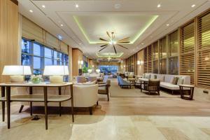 Posezení v ubytování Mersin HiltonSA