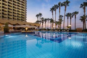 Bazén v ubytování Mersin HiltonSA nebo v jeho okolí