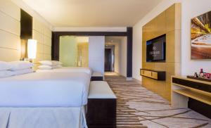 Cama ou camas em um quarto em Hilton Panama