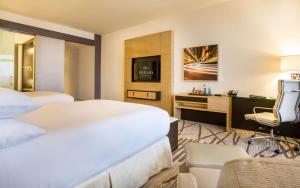 Cama ou camas em um quarto em Hilton Panama