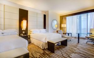 Cama ou camas em um quarto em Hilton Panama