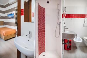 Vannituba majutusasutuses Albergo La Piazzetta
