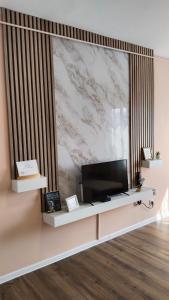 TV a/nebo společenská místnost v ubytování Lela's home (Lelin dom)