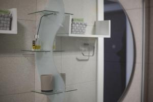 Et badeværelse på Studio apartman Delight Vrnjačka banja