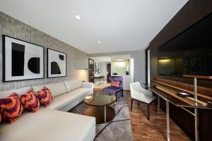 Posezení v ubytování Hilton Sydney